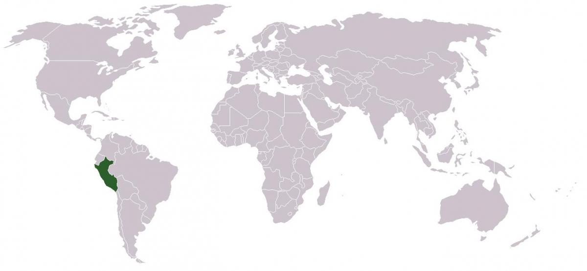 mapa Peru global