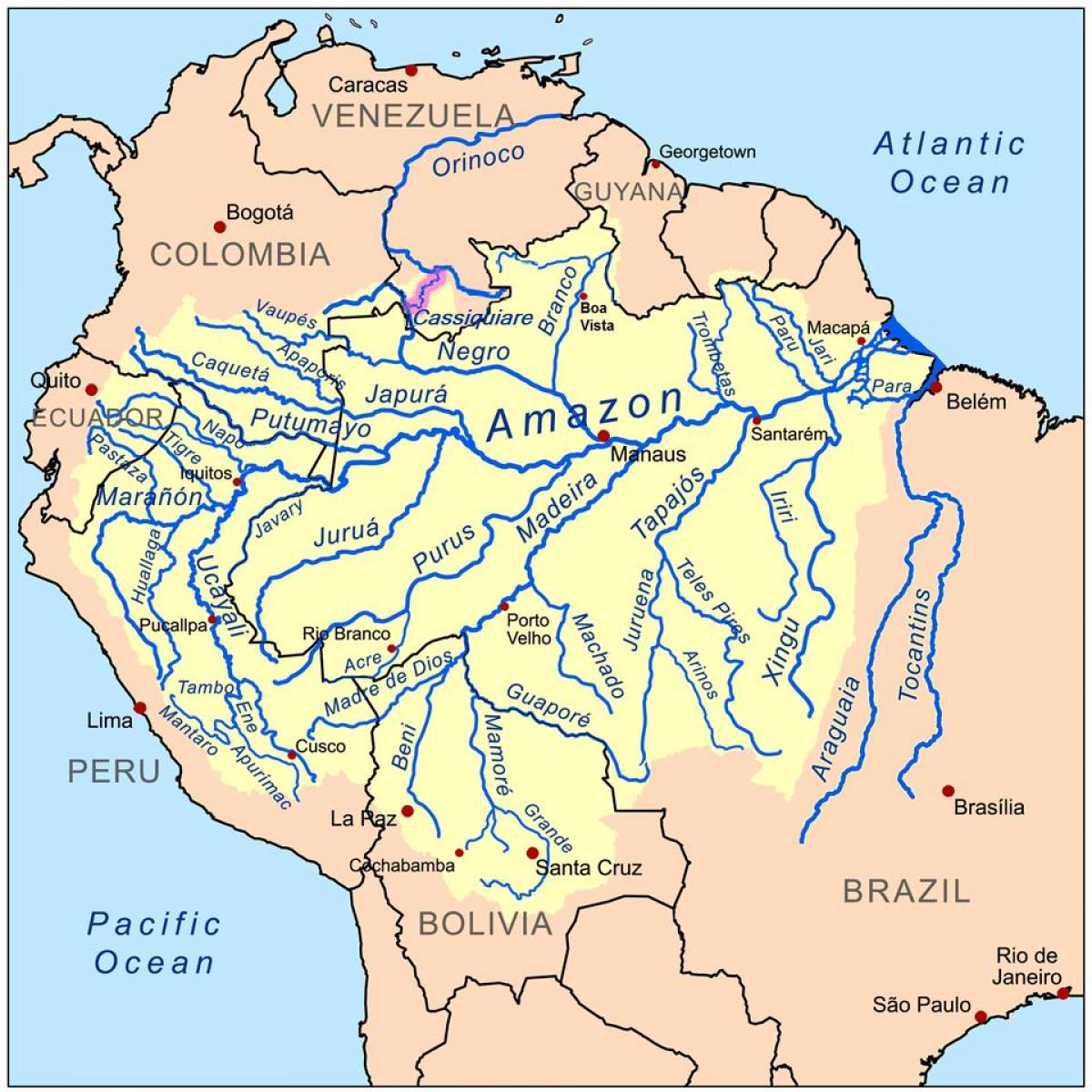 ibaiak Peru mapa