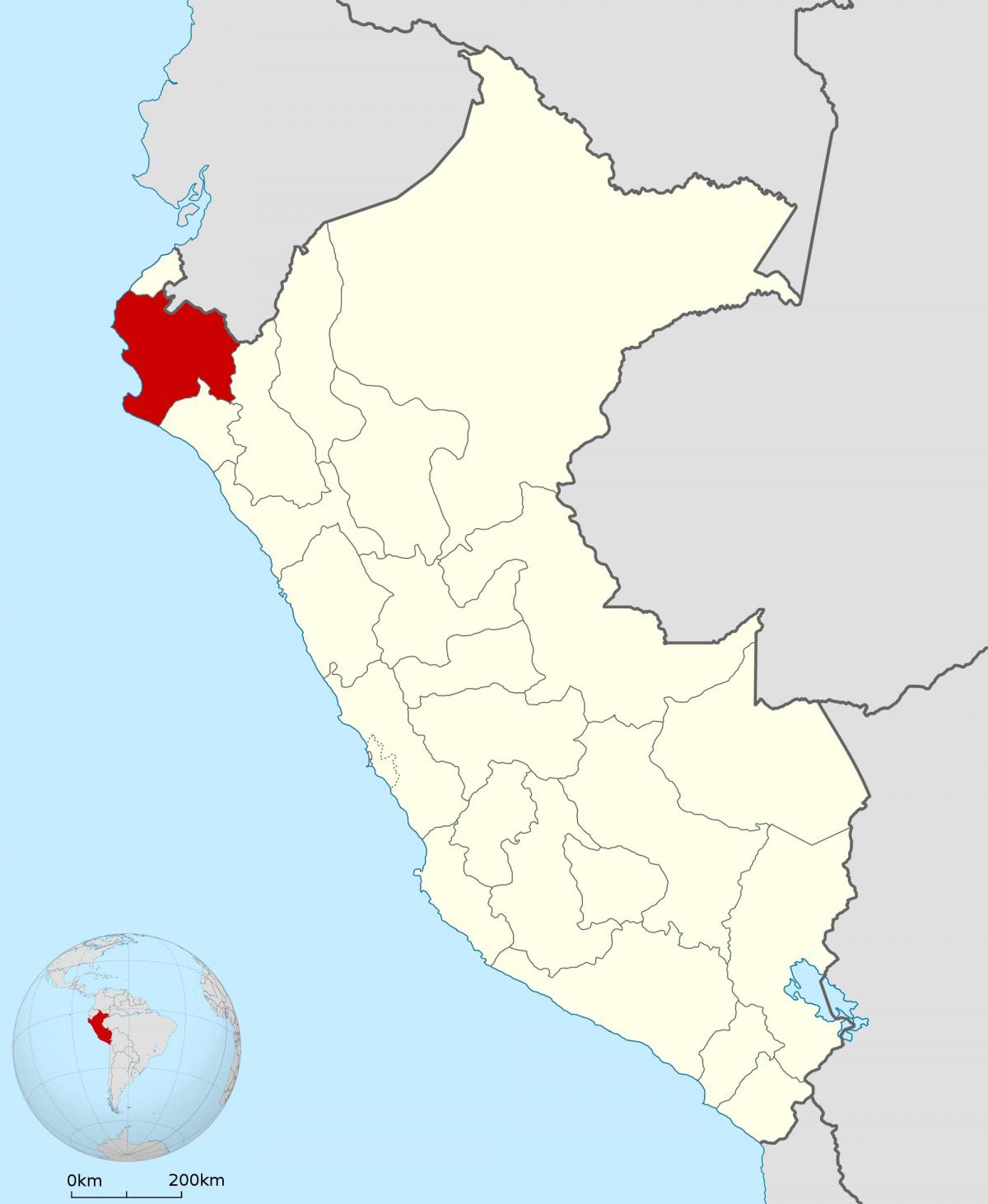 mapa piura Peru
