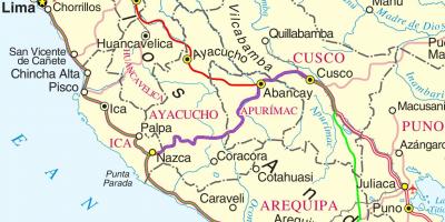 Mapa cusco (Peru