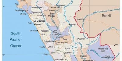 Mapa mapa zehatza Peru