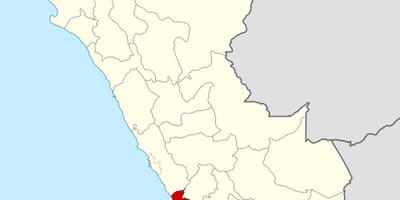 Mapa ica Peru