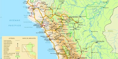 Mapa iparraldeko Peru