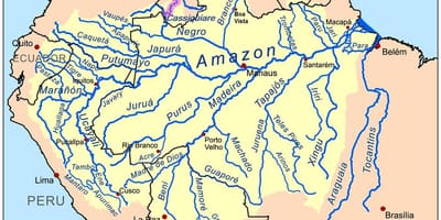 Ibaiak Peru mapa